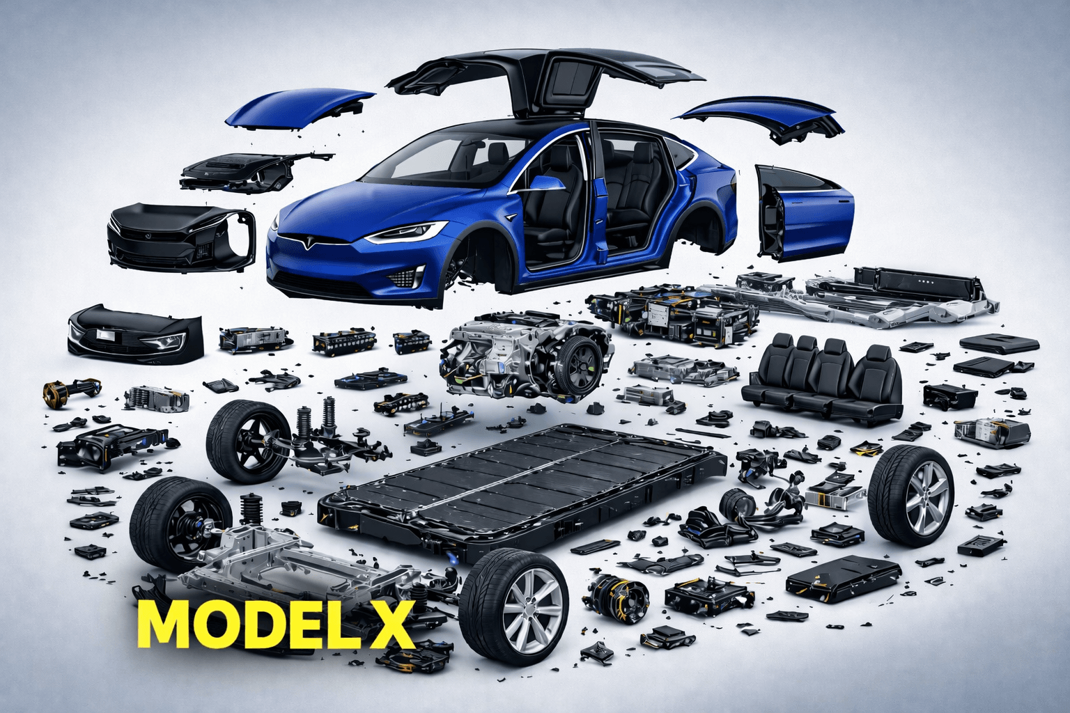 Tesla Model X — probleme frecvente pe generații, evaluare tehnică la T-Expert București